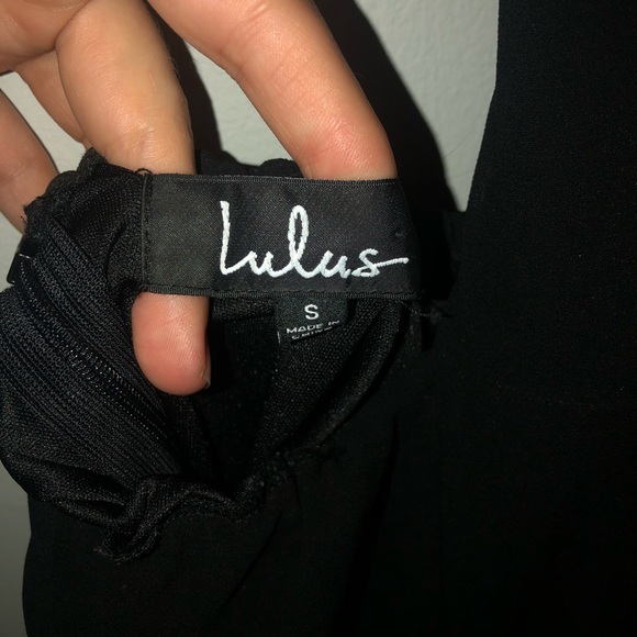 Lulu’s Black Dress - Picture 6 of 6